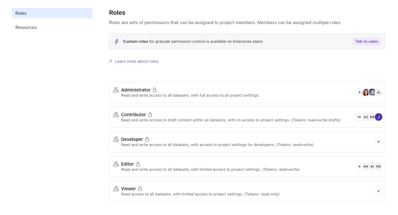 sanity dashboard