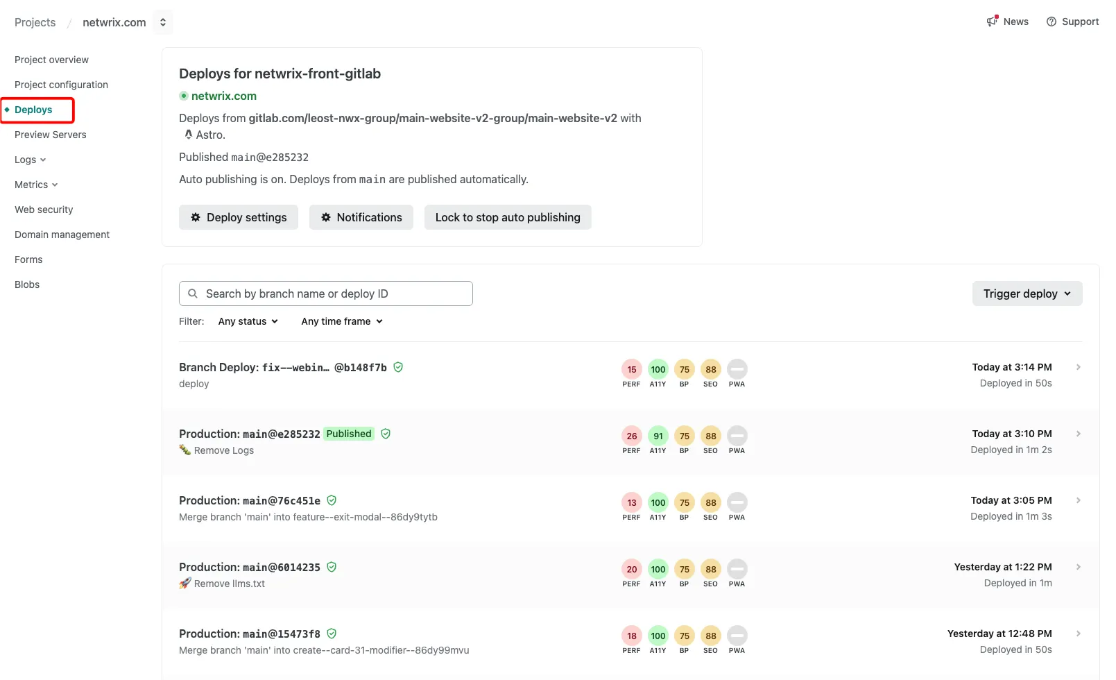 netlify deploy