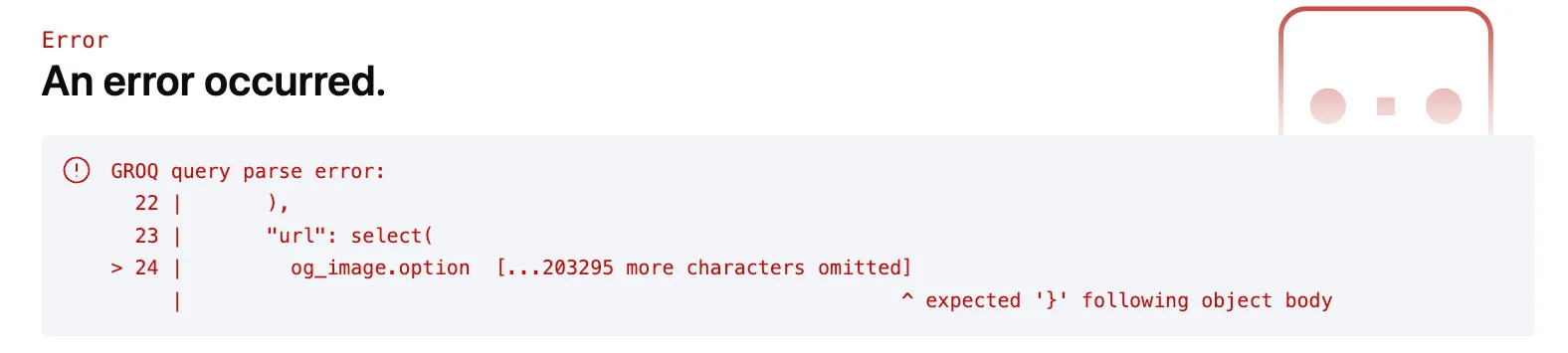 error groq